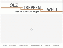 Tablet Screenshot of holztreppenwelt.de